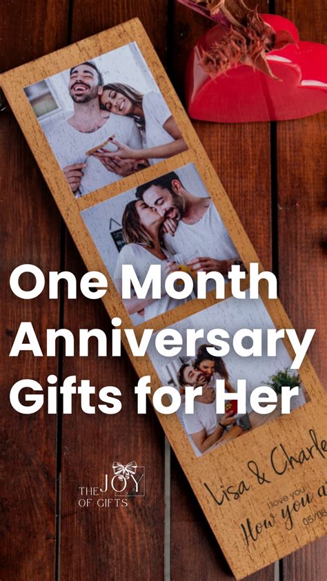 one month anniversary ideas for her